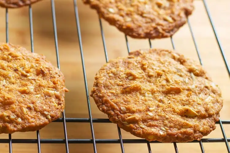 Кружевное миндально-апельсиновое печенье