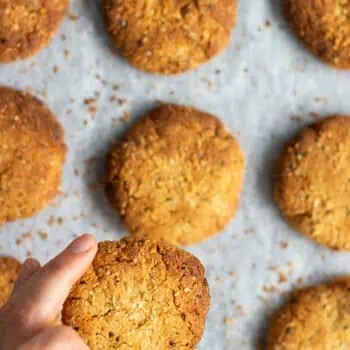 Кружевное миндально-апельсиновое печенье