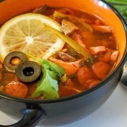 Как приготовить суп солянку