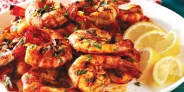 острые креветки