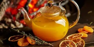 облепиховый чай с имбирем