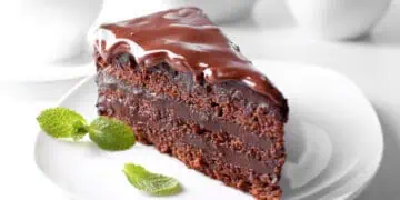 Сливочно-шоколадный торт