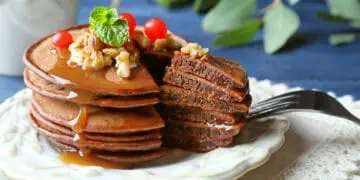 шоколадные блины