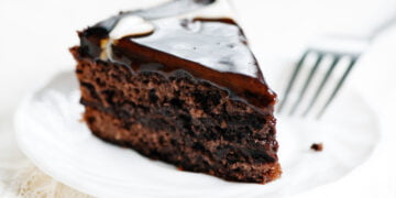 Торт из порошка кулинарного шоколада