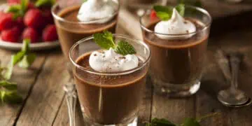 Традиционный шоколадный мусс