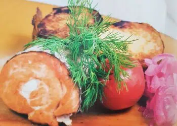 рулет из форели