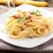 Паста карбонара с яйцом без сливок