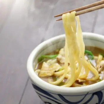 Суп с лапшой Удон