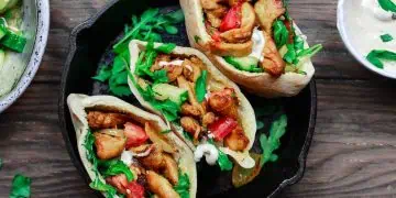 Легкая куриная шаурма